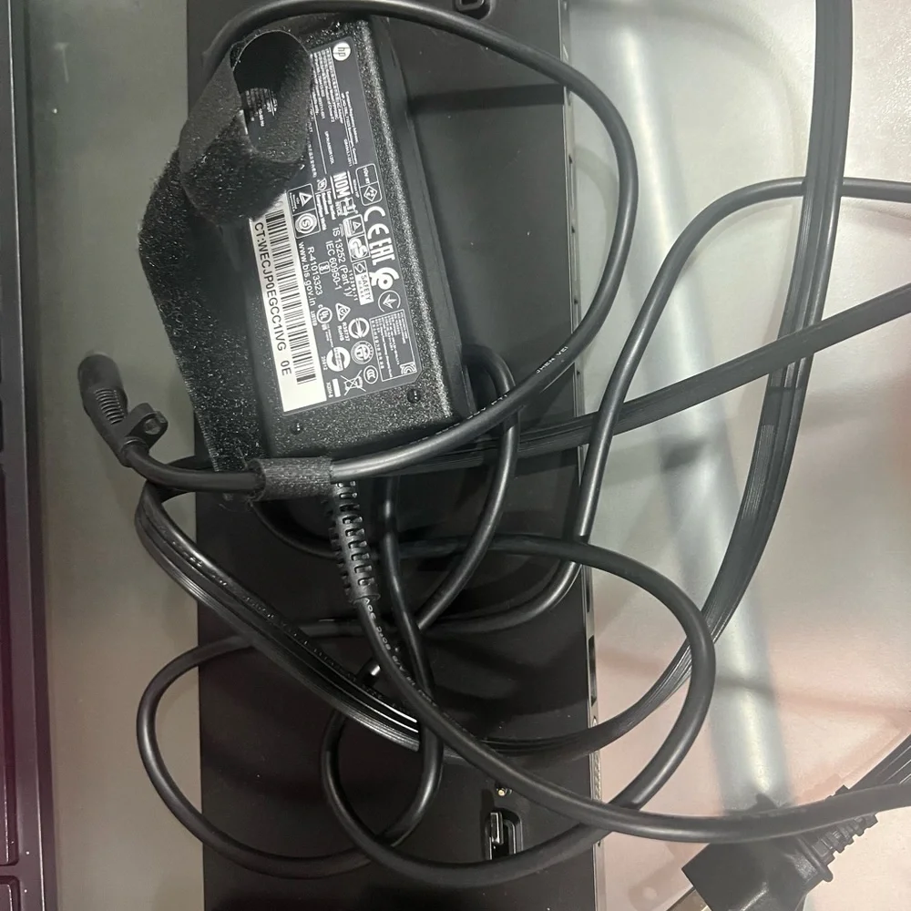 HP docking station and cord